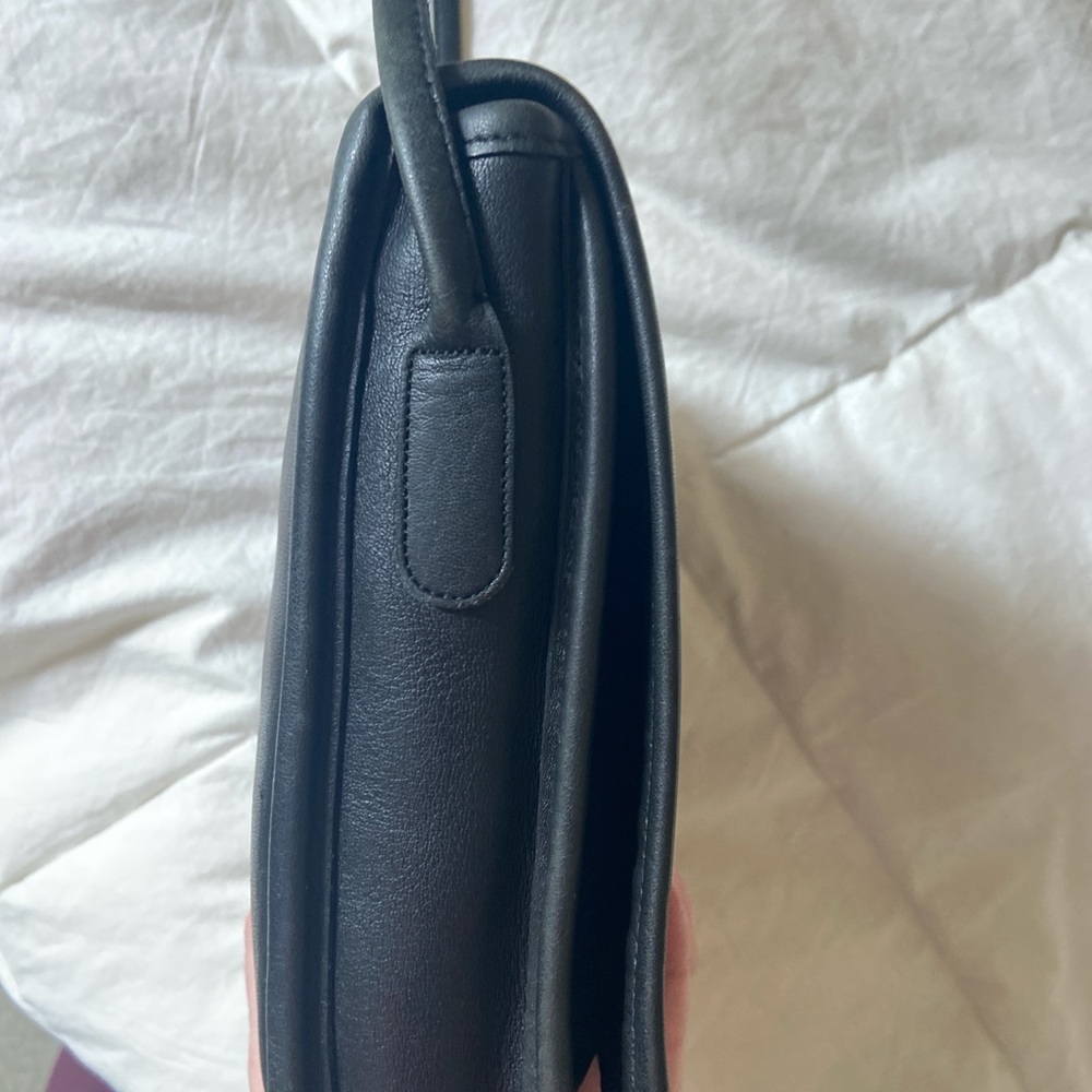 Vintage Coach Companion Flap Leather Crossbody Bag - Picture 5 of 7
